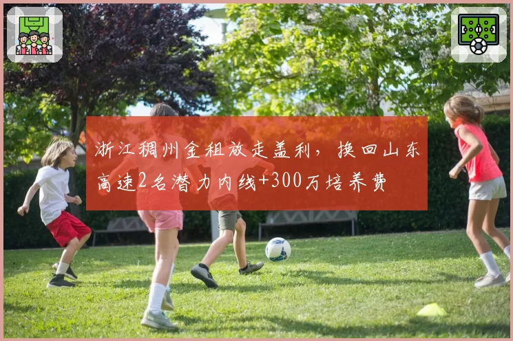 浙江稠州金租放走盖利,换回山东高速2名潜力内线+300万培养费